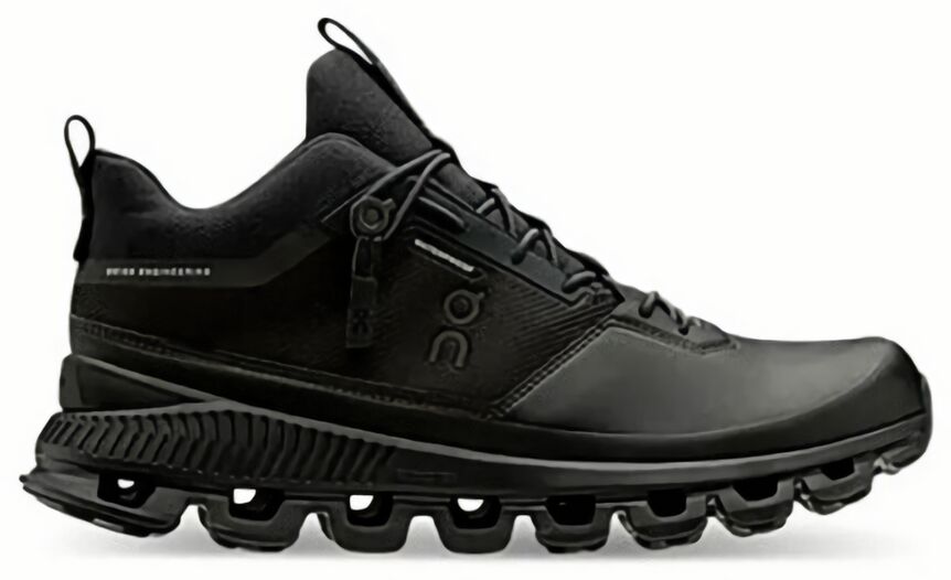 (EU) Кроссовки женские On Running Cloud Hi WP, 7630040571432, Черные (р. 36)