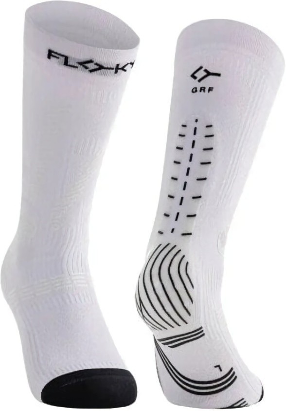 (EU) Носки унисекс Floky Multisport Medium GRF, с защитой от вибраций, для восстановления мышц, Белые (XS/S)