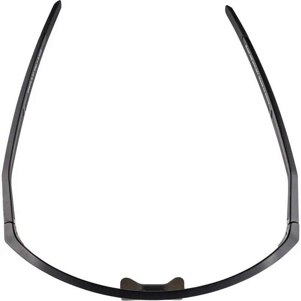 Очки солнцезащитные Alpina Ram Hr Q-Lite V Black Matt/Varioflex Silver Mirror, Черный Матовый/Бронзовый