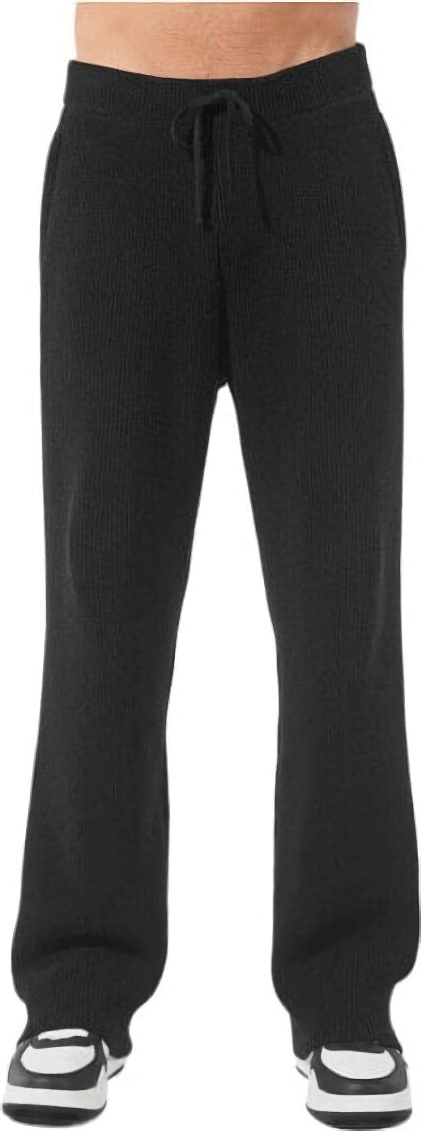 (CN) Брюки спортивные мужские Alo Yoga Domain Knitted, Чёрные (S)