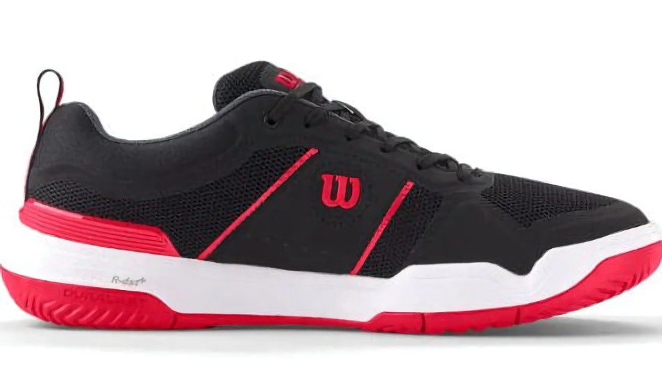 (EU) Кроссовки мужские Wilson Pickle Pro Black/Red, Чёрные (р. 43 1/3)