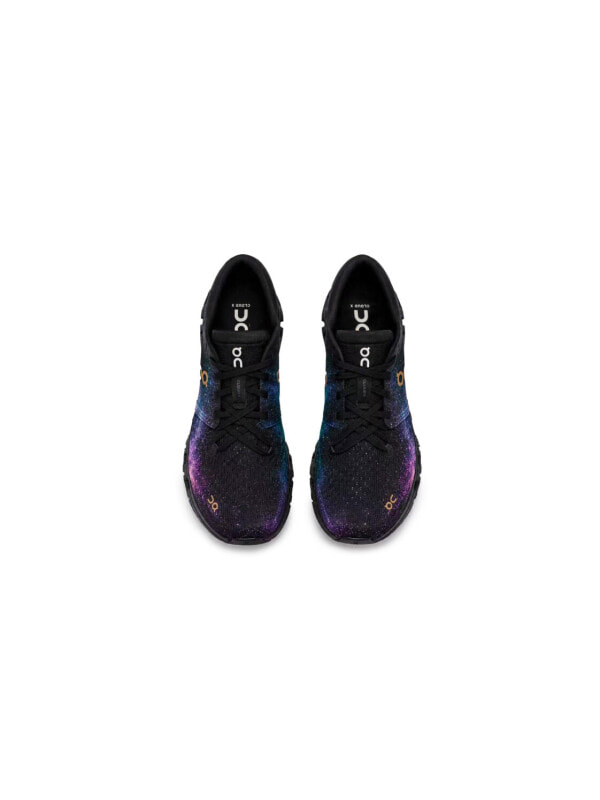 On Cloud X4 Running Shoes Men's Low Top Blue/Purple