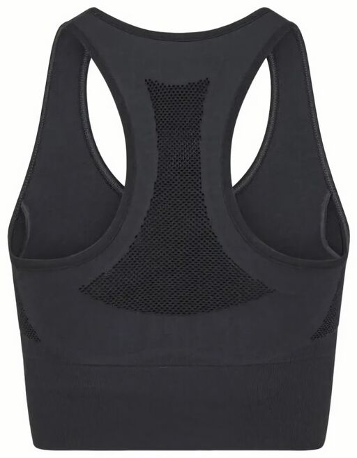 (EU) Топ женский Head Flex без швов, Чёрный (S)