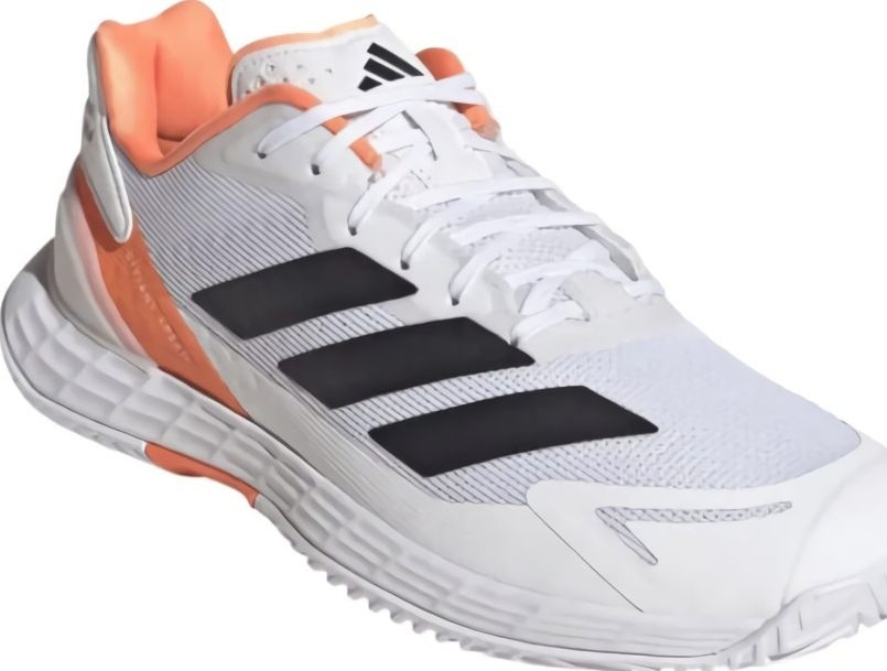 (EU) Кроссовки мужские Adidas Defiant Speed 2 White/Orange Jr1745, Белые (р. 46)