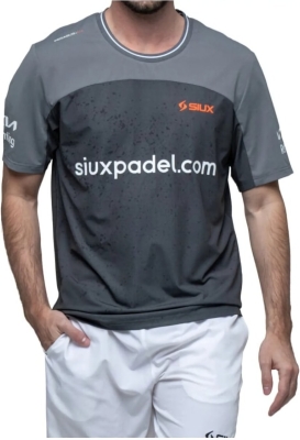 (EU) Футболка мужская Siux Pegasus X Alex Chozas 26, Серая (XL)