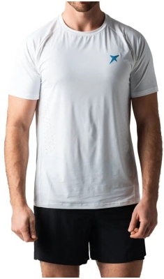 (EU) Футболка мужская Drop Shot Campa Performance, Белая (2XL)