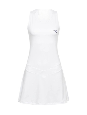 Платье женское Diadora L. Dress Icon W, Абсолютно Белое (XS)