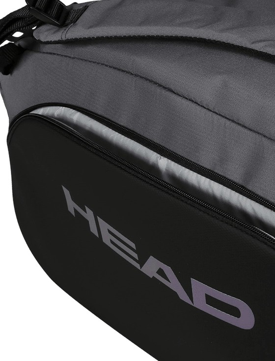 Сумка Head для тенниса Pro X Duffle Sport Bag, Черная/Серая