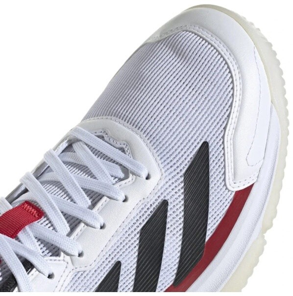 (EU) Кроссовки мужские Adidas Courtquick, IE3925, Белые/Черные (р. 40)