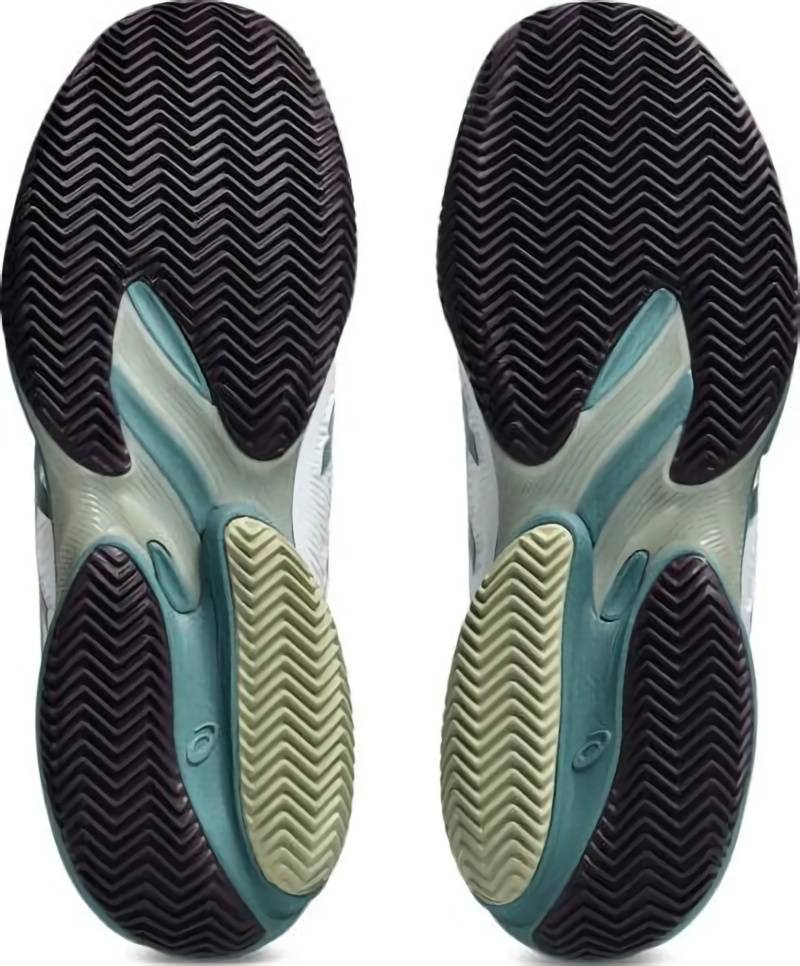 (EU) Кроссовки мужские Asics Court Ff 3 Clay, Белые (р. 40.5)