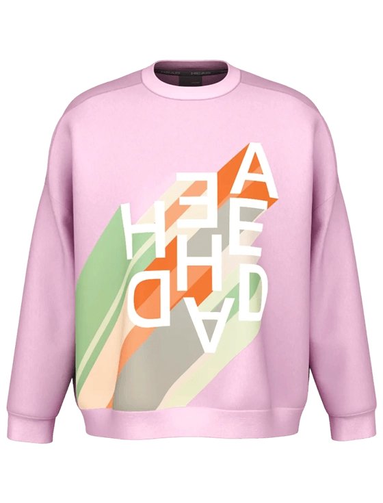 Свитшот женский Head Rally Crewneck W, Розовый (S)