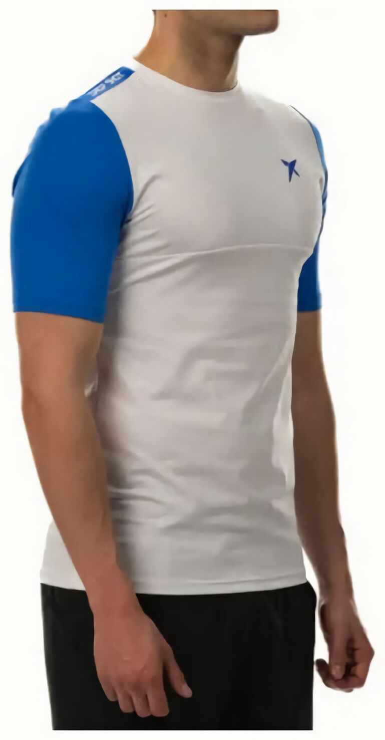 (EU) Футболка мужская Drop Shot Aker, Белая (M)