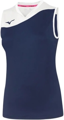 (EU) Майка женская Mizuno Authentic Myou, Синяя (L)