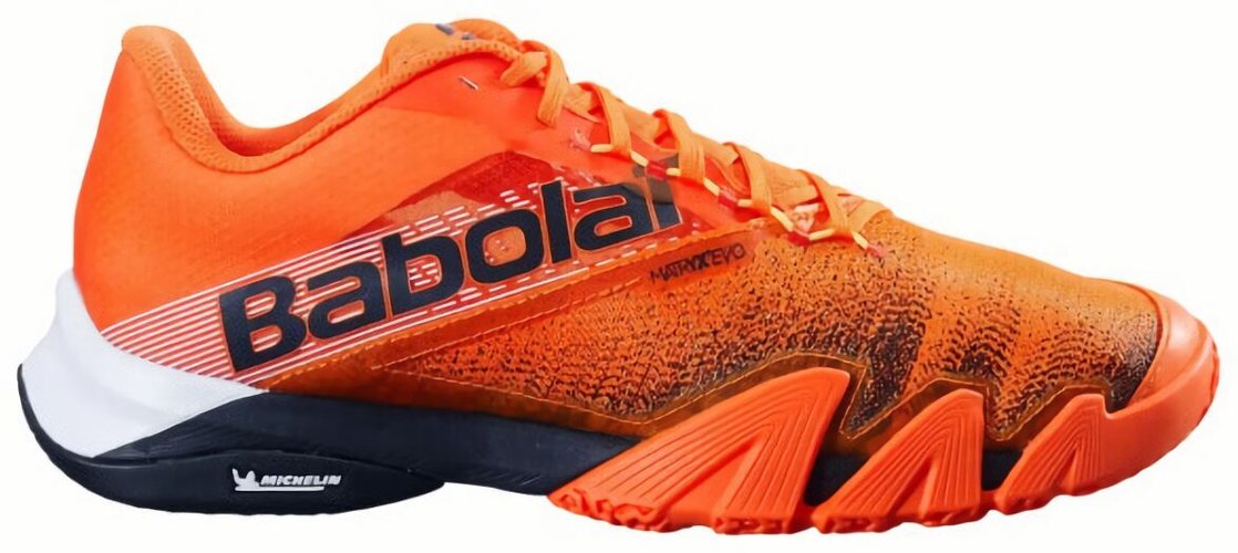 (EU) Кроссовки мужские Babolat Jet Premura 2, 3A0S25B752, Оранжевые (р. 44,5)