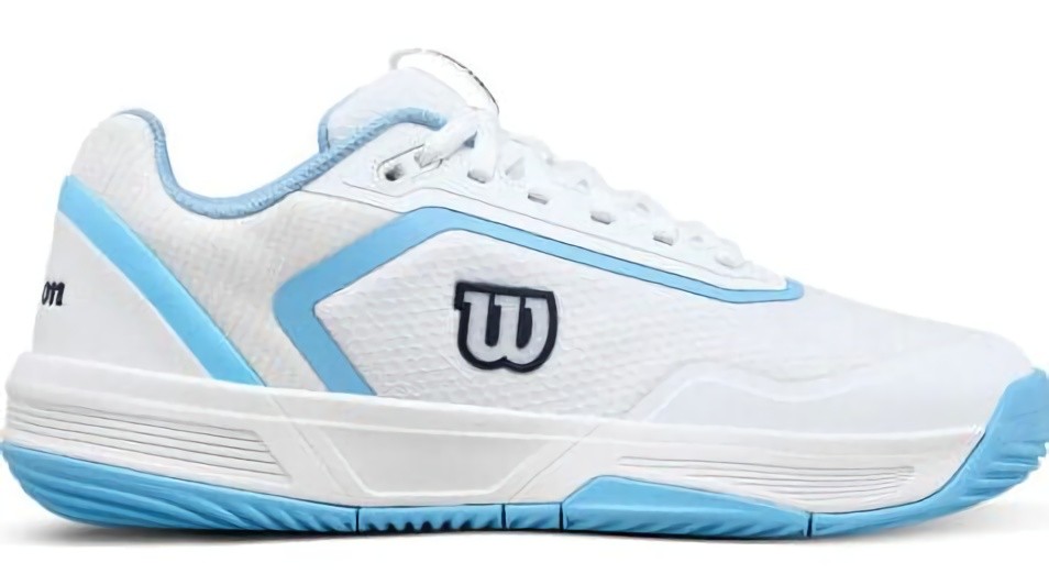 (EU) Кроссовки женские Wilson Courtglide Padel Blue Women Wrs341120, Белые (р. 42 2/3)