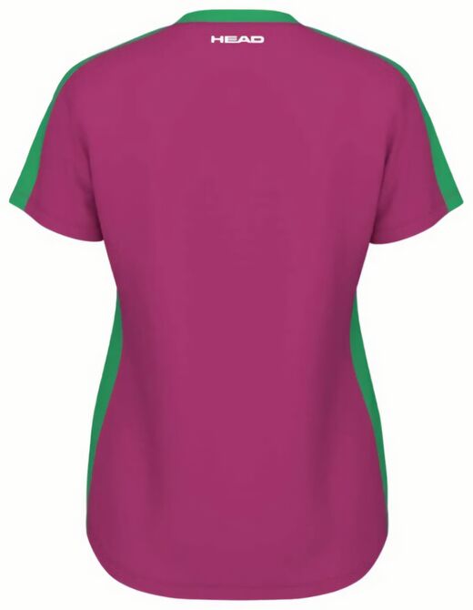 (EU) Футболка женская Head Tie-Break 814644, Розовая (XS)