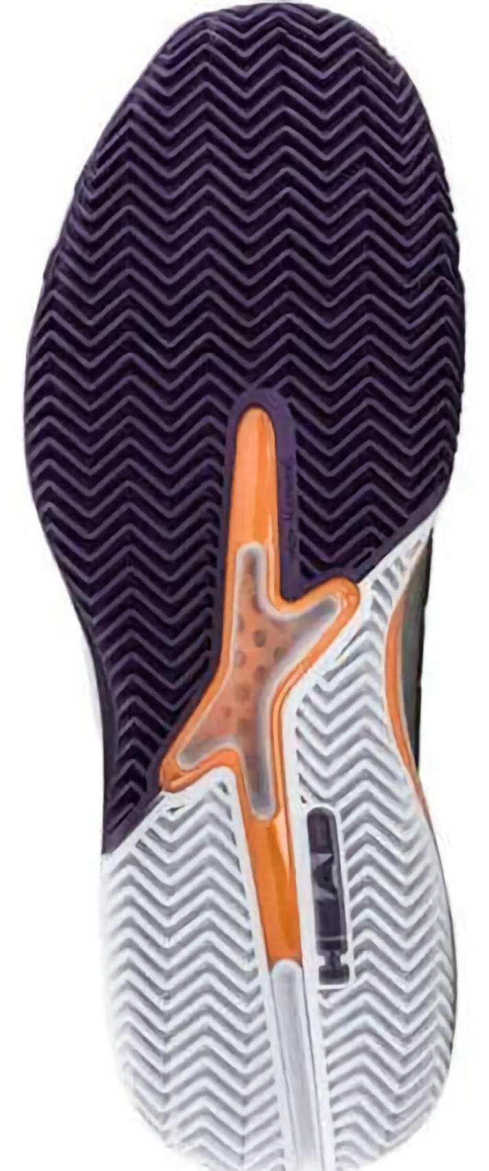 (EU) Кроссовки мужские Head Revolt Pro 5.0 Clay Gray 273256, Разноцветные (р. 40.5)