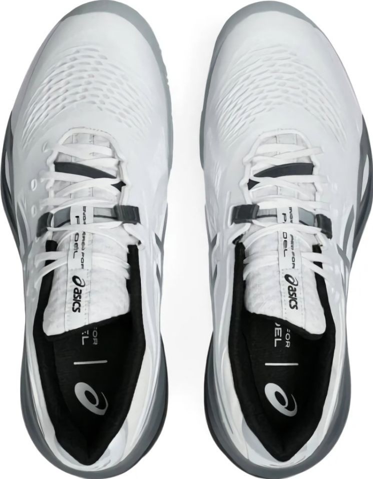 (EU) Кроссовки мужские Asics Gel-Resolution X Padel White/Gray 1041A492, Белые (р. 41.5)