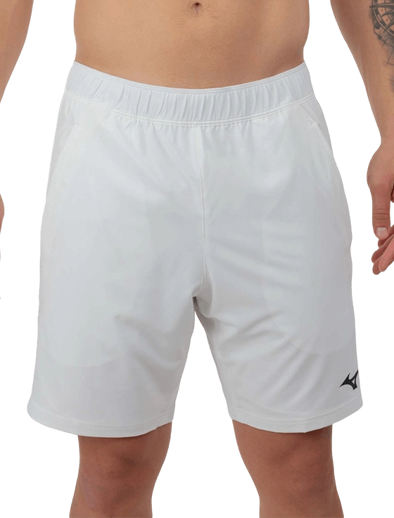 Шорты мужские Mizuno 8 in Flex Short L M, Белые (S)