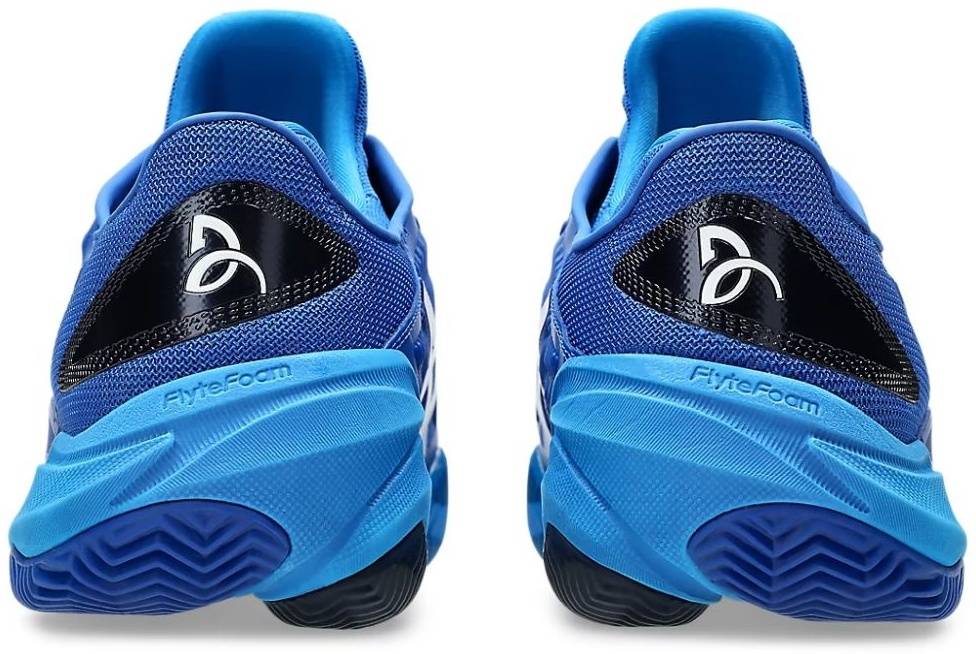Кроссовки мужские Asics Court FF 3 Novak Clay, Синий/Белый, для грунтового корта (р. 42)