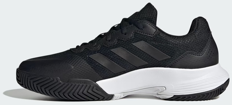 Кроссовки мужские Adidas Gamecourt 2.0, Чёрные (р. 43)