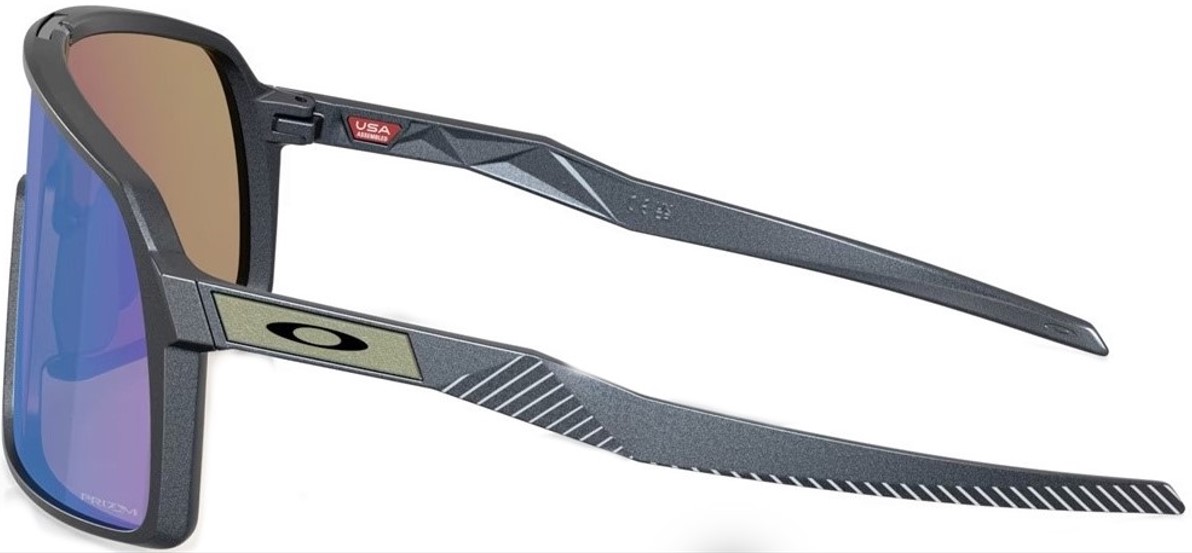 Очки солнцезащитные Oakley Sutro Forge Collection Blue Steel Prizm Sapphire, Синий/Цветные Линзы