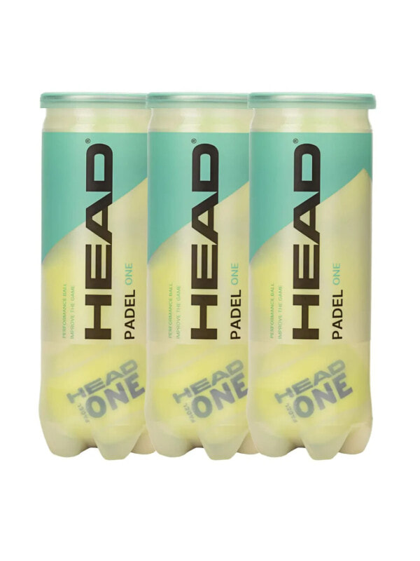 (EU) Мячи для падел тенниса Head Padel One (3 шт)