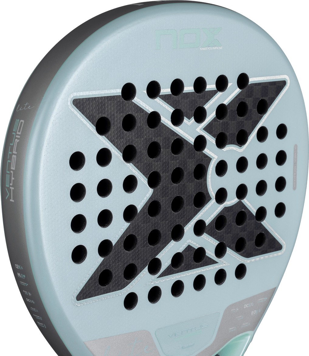 Ракетка для падел тенниса Nox Ventus Hybrid 12K Lite 2026