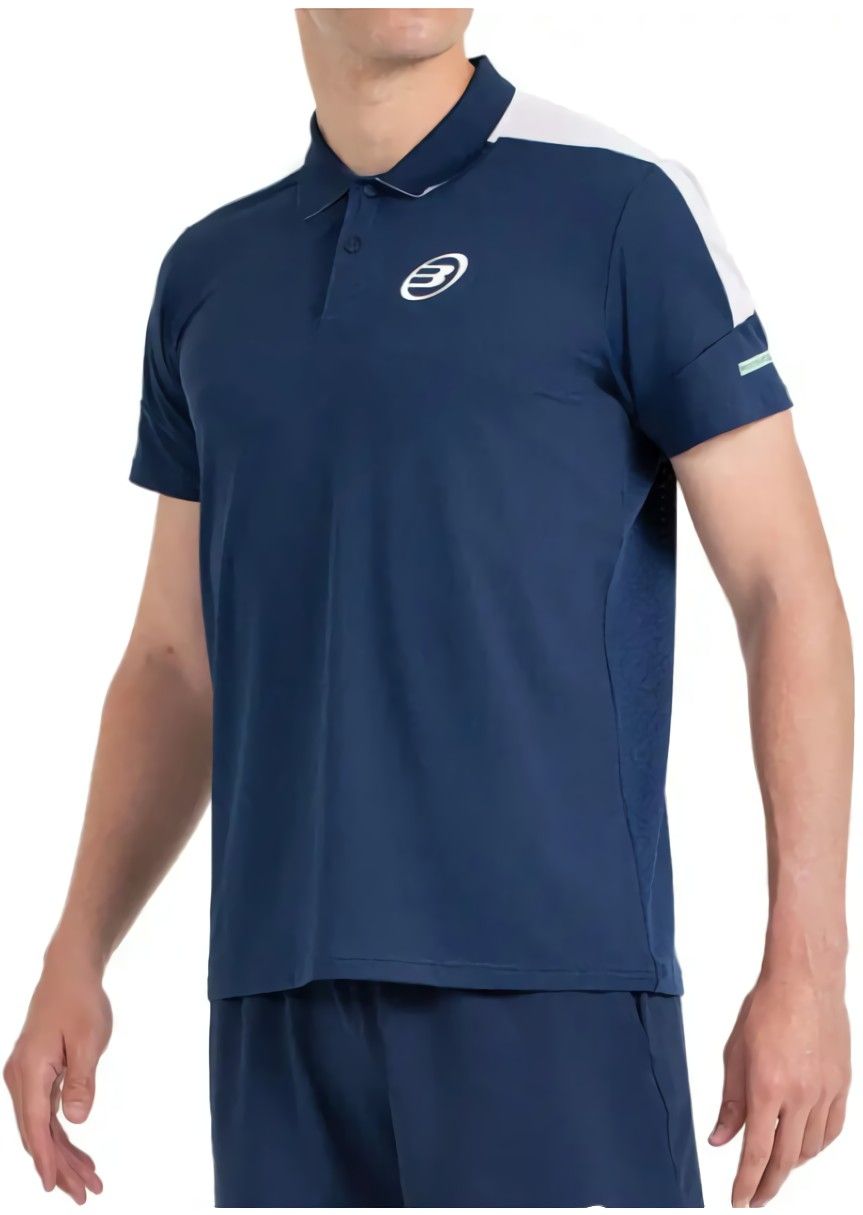 (EU) Поло мужское Bullpadel MIJAS POLO, Синее (XL)