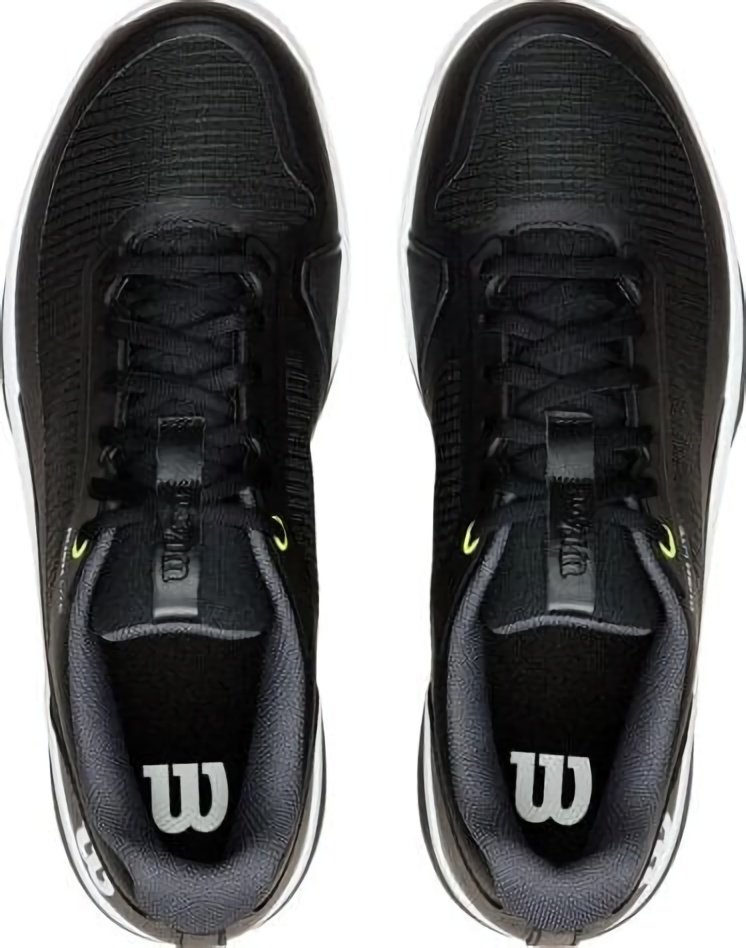 (EU) Кроссовки мужские Wilson Rush Lite 5 Clay Black Wrs338730, Чёрные (р. 42 2/3)