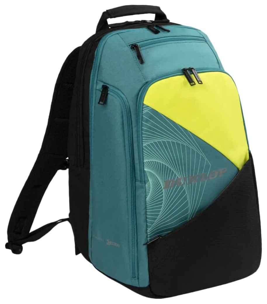 (EU) Рюкзак Dunlop Sx Performance Turquoise, Зеленый/Черный/Желтый