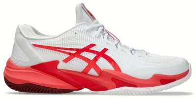 (EU) Кроссовки мужские Asics Court FF 3 Novak, 1041A521-966, Бело-Красные (р. 39,5)