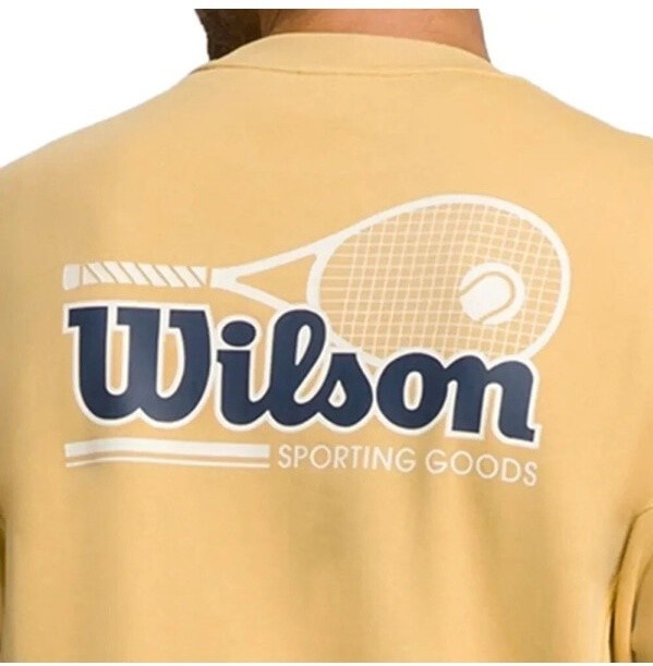 (EU) Толстовка мужская Wilson Parkside Crew, Золотистая (S)