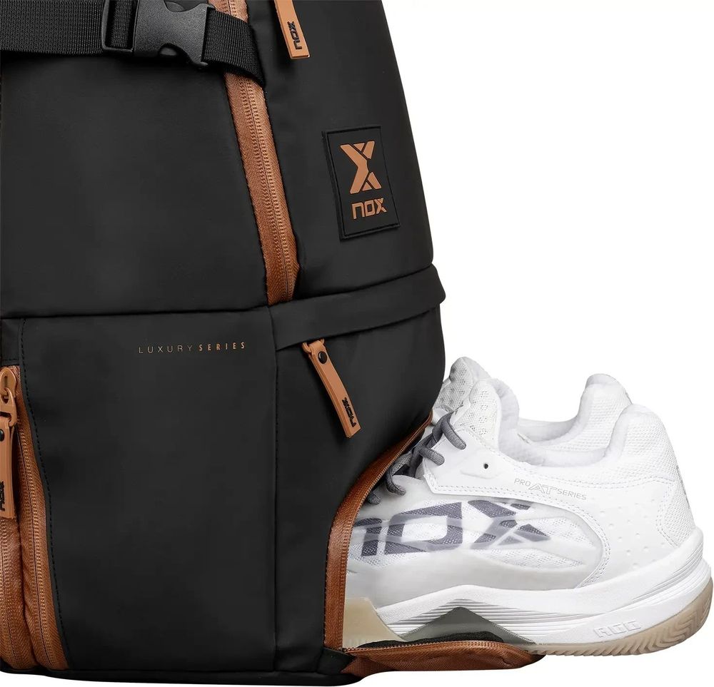 (EU) Рюкзак Nox Luxury Open Series Black Brown