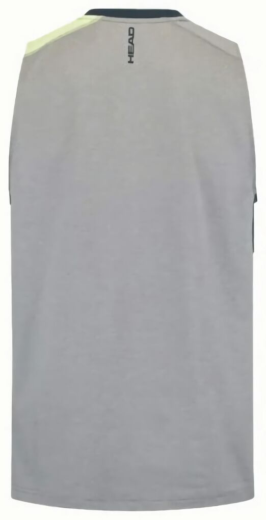 (EU) Майка мужская Head, Серая (2XL)