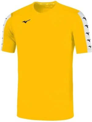 (EU) Футболка унисекс Mizuno Team Nara, Жёлтая (M)