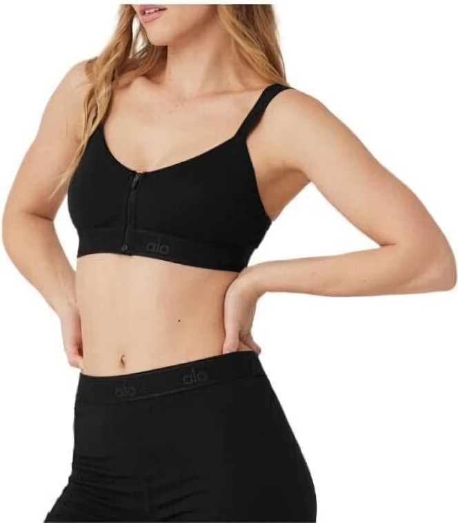 (CN) Нижнее белье женское Alo Yoga Sports, Чёрное (S)