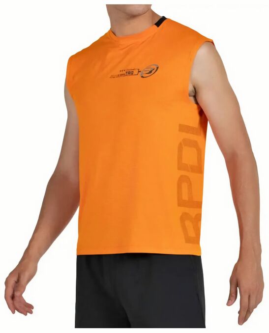 (EU) Майка мужская Bullpadel Beleno без рукавов, Оранжевая (2XL)