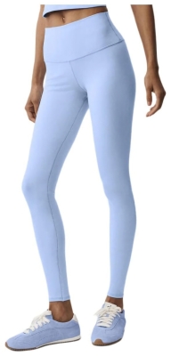 (CN) Леггинсы женские Alo Yoga Airbrush, Голубые (M)