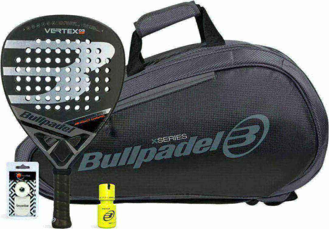 Набор ракетка Bullpadel Vertex 03 CM + Сумка Bullpadel Avant 2 + Овергрип Shockout + Защитная лента + Банка геля Bullpadel Dry