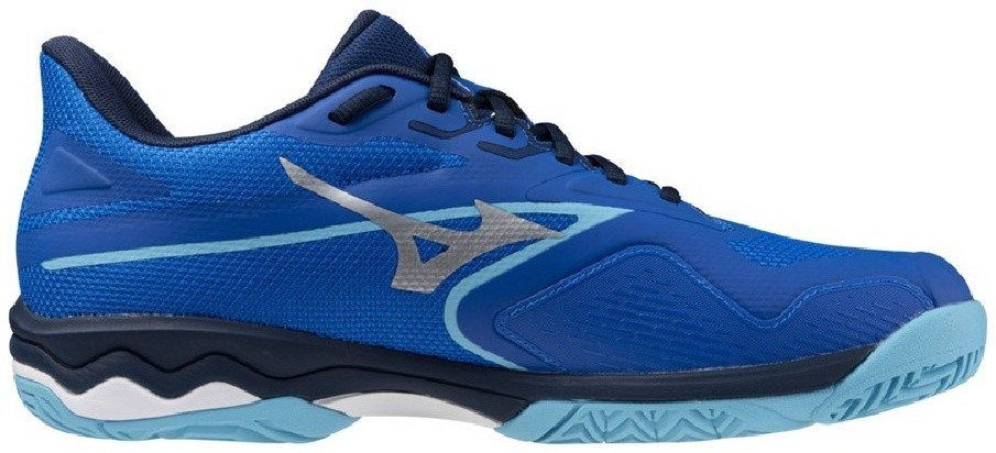 Кроссовки мужские Mizuno Wave Exceed Light 2 AC, Синий/Голубой, легкие, амортизирующие (р. 43)