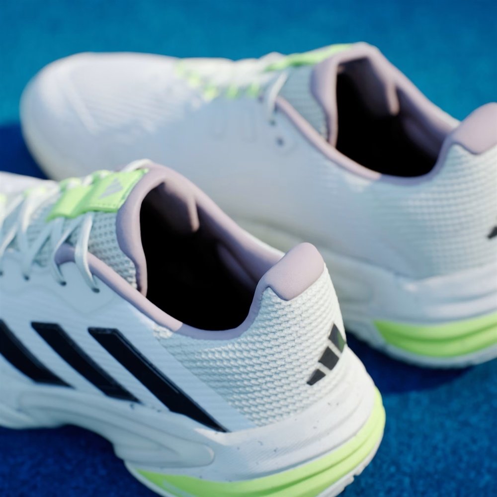 Кроссовки женские Adidas Barricade 13, Белые/Чёрные (р. 41,5)