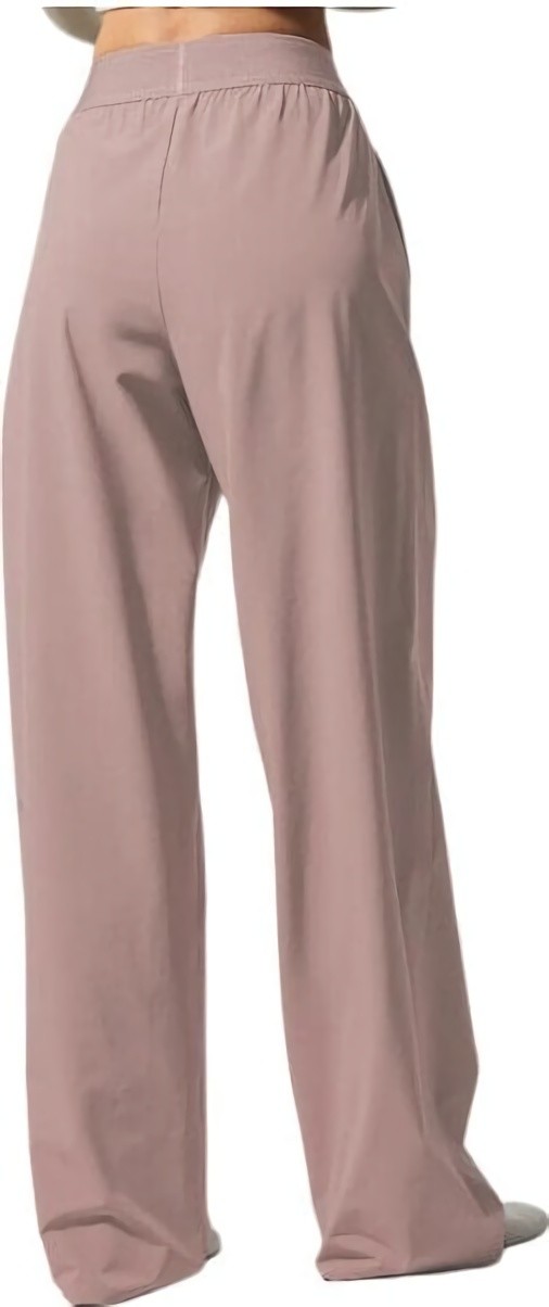 (CN) Брюки женские Alo Yoga Suit Up Trouser Long, Серые (S)