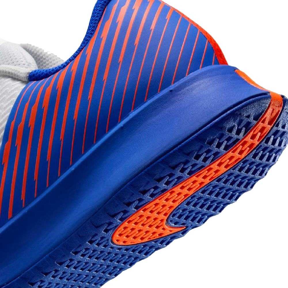 Кроссовки мужские Nike Air Zoom Vapor Pro 2, Белые/Синие/Оранжевые, теннисные (р. 41)