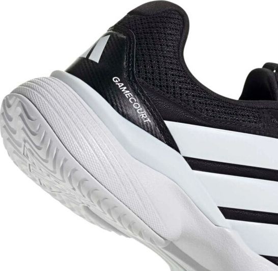 (EU) Кроссовки мужские Adidas Gamecourt 3 M, Чёрные (р. 40 2/3)