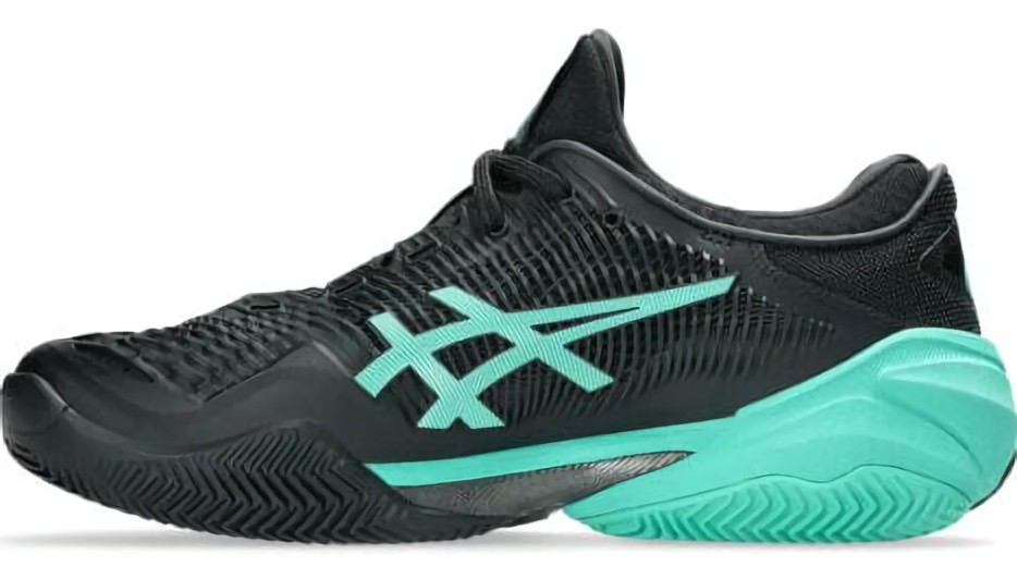 (EU) Кроссовки мужские Asics Court Ff3 Clay 1041A371 002, Чёрные (р. 41.5)