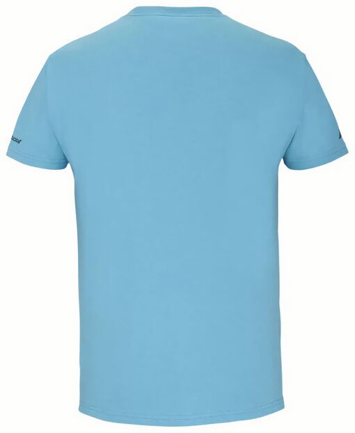 (EU) Футболка мужская Babolat Хуан Леброн 2025, Голубая (S)