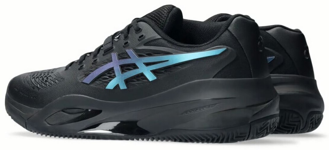 (EU) Кроссовки мужские Asics Gel-Resolution X, 1041A535, Черные/Синие (р. 43,5)