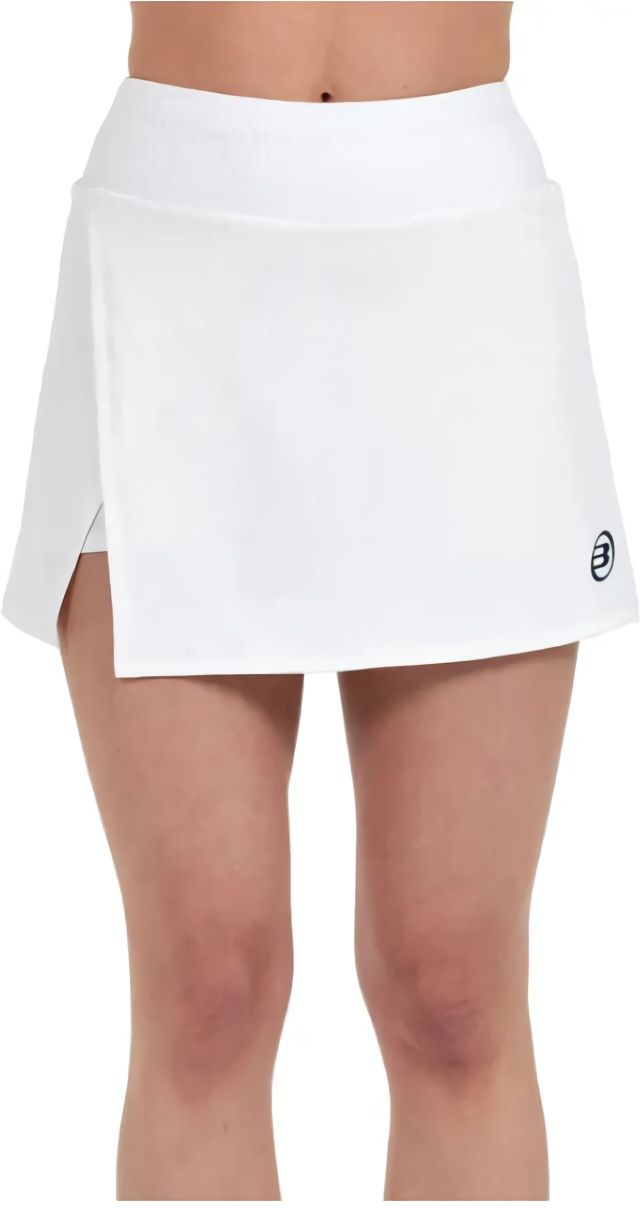(EU) Юбка женская Bullpadel PARELE WOMAN SKIRT с встроенными шортами, Белая (L)