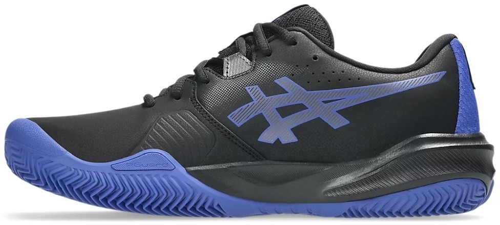 Кроссовки мужские Asics Gel-Challenger 15 Clay, Чёрные/Синие (р. 39)